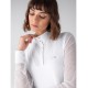 Equiline Dames Wedstrijd shirt Gurteg - White