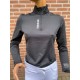 Equiline Dames Trainingshirt Canic Second Skin  - Black