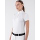 Equiline Dames Wedstrijdpolo Geak SS - Wit