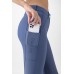 Equiline Dames Rijbroek Enaek Kneegrip - Blue Wing Teal