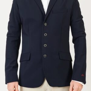 Makebe Heren Wedstrijdjas Tom Navy / Zilver