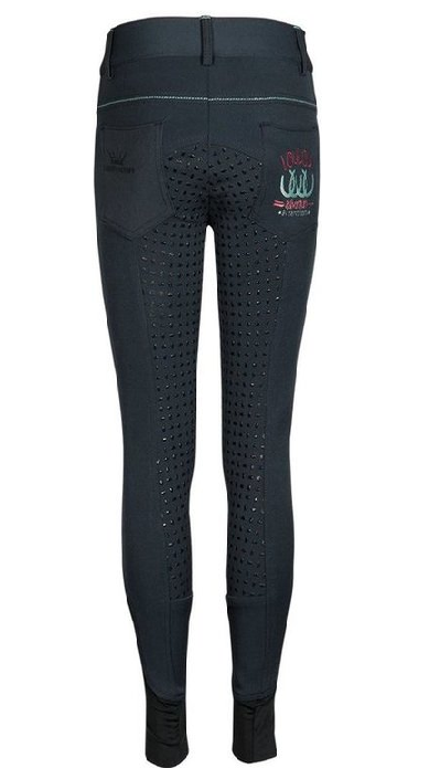 Harry's Horse Kinderrijbroek Loulou Barnet Full Grip - Midnight Navy