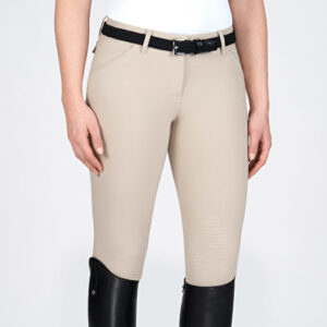 Equiline Dames Rijbroek Bice Knee Grip - Beige