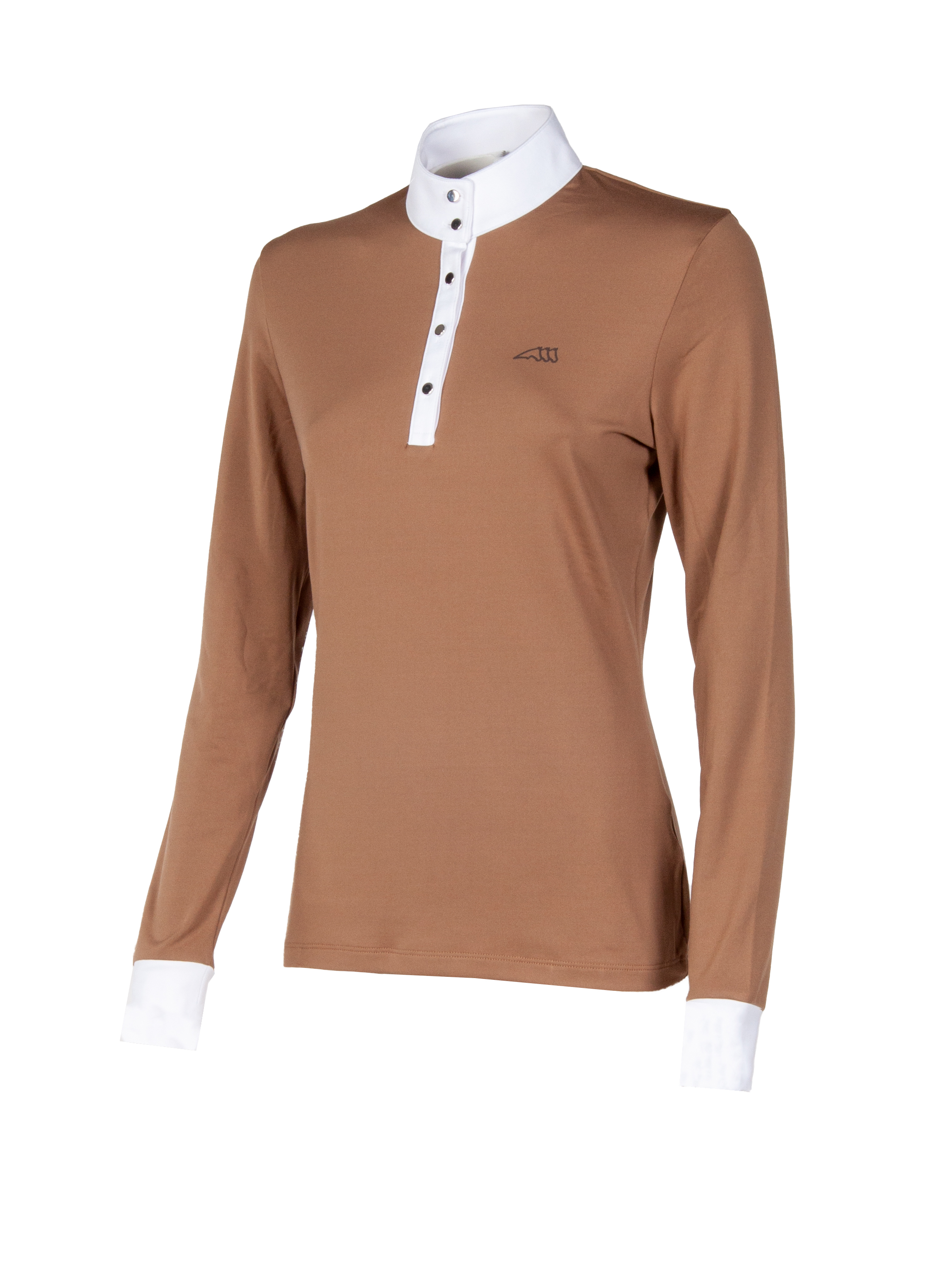 Equiline Dames Wedstrijdshirt Emark - Camel