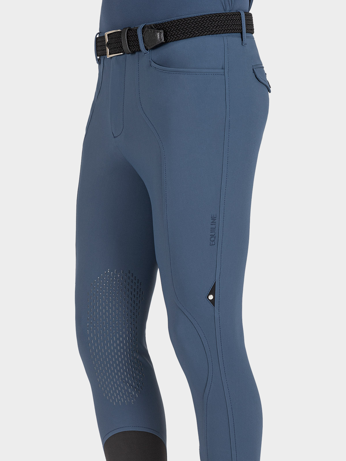Equiline Heren Rijbroek EdukeK  - Diplomatic Blue