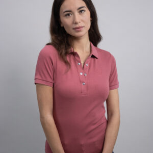 Harcour Dames  Polo Poly - Rose