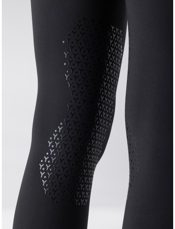 Equiline Dames Rijlegging Gadrikh Knie Grip - Zwart
