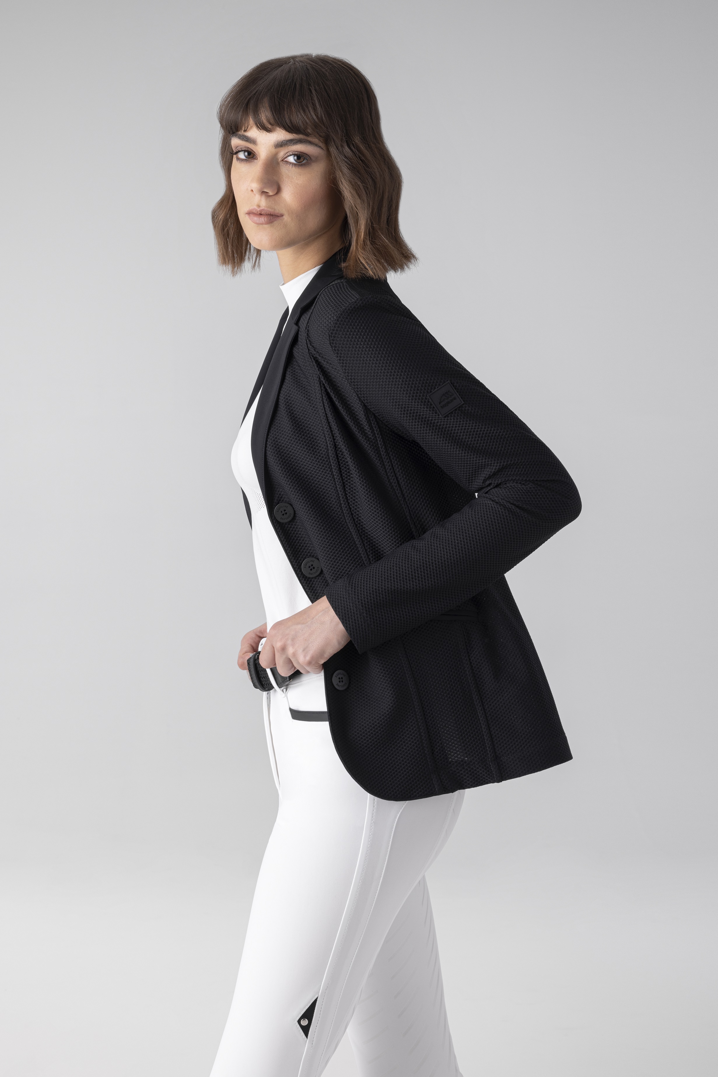 Equiline Dames Wedstrijdjasje Cospec - Zwart