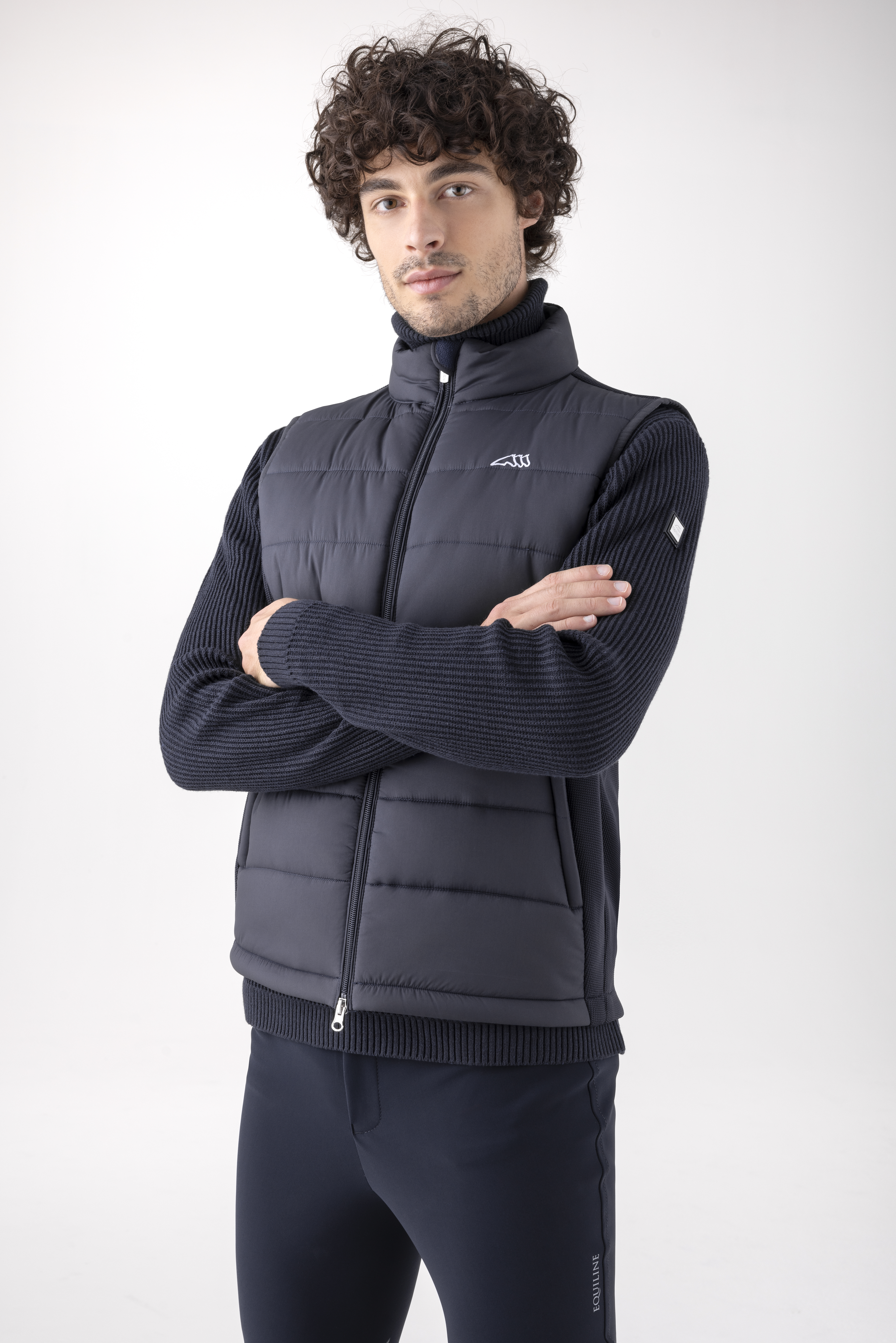 Equiline Heren Bodywarmer Mark  - Blue