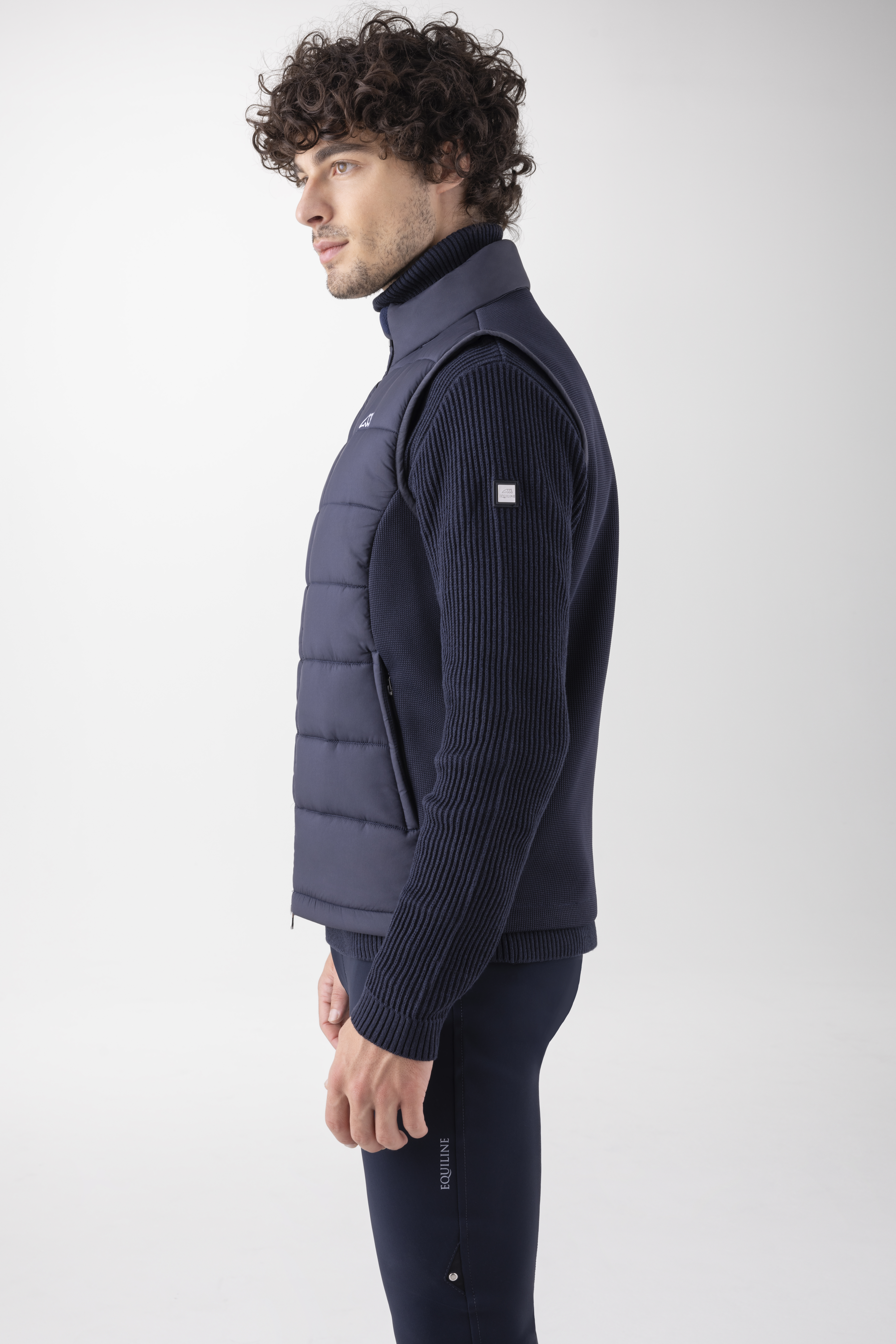 Equiline Heren Bodywarmer Mark  - Blue