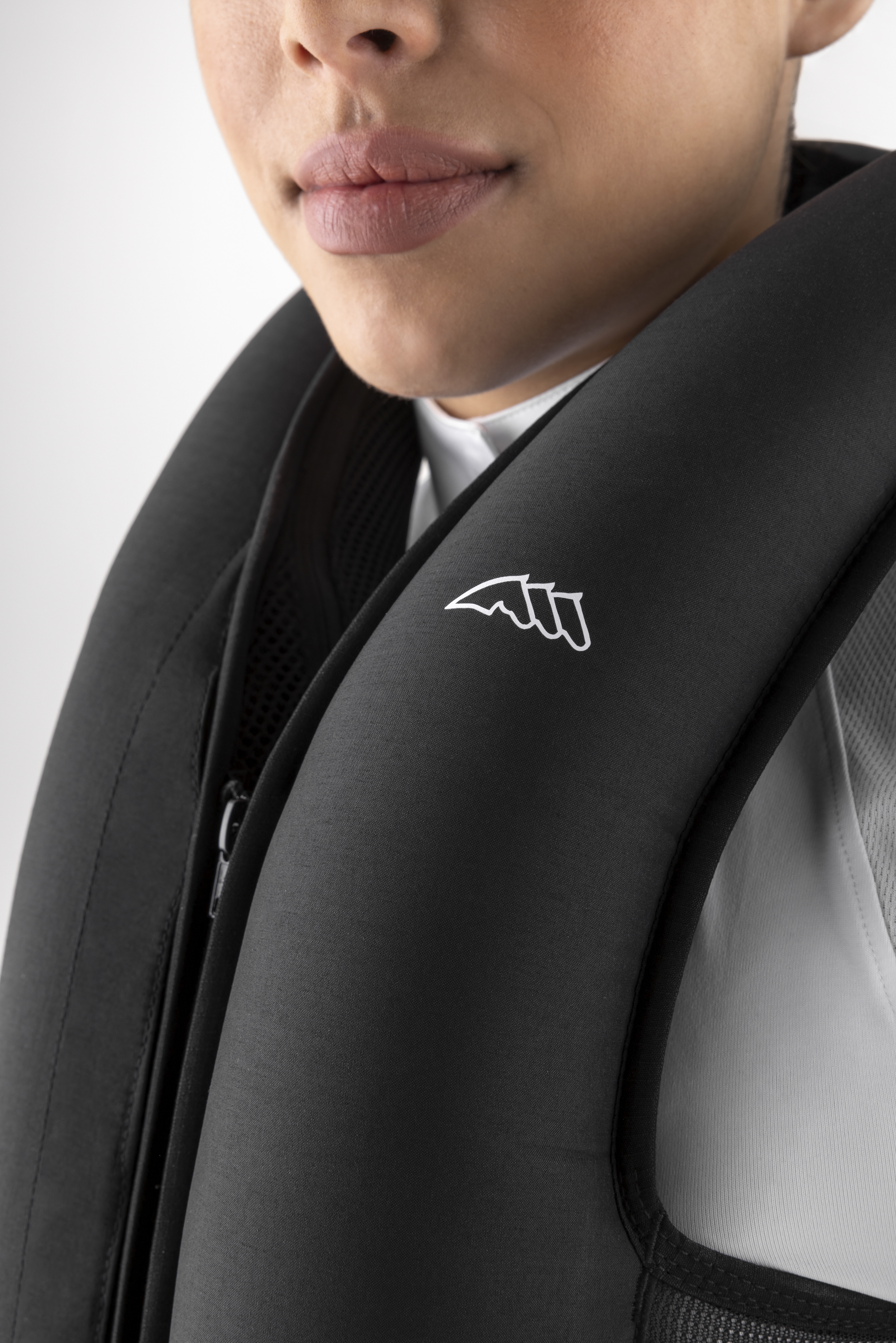 Equiline Unisex Airbag Vest Eclair - Zwart