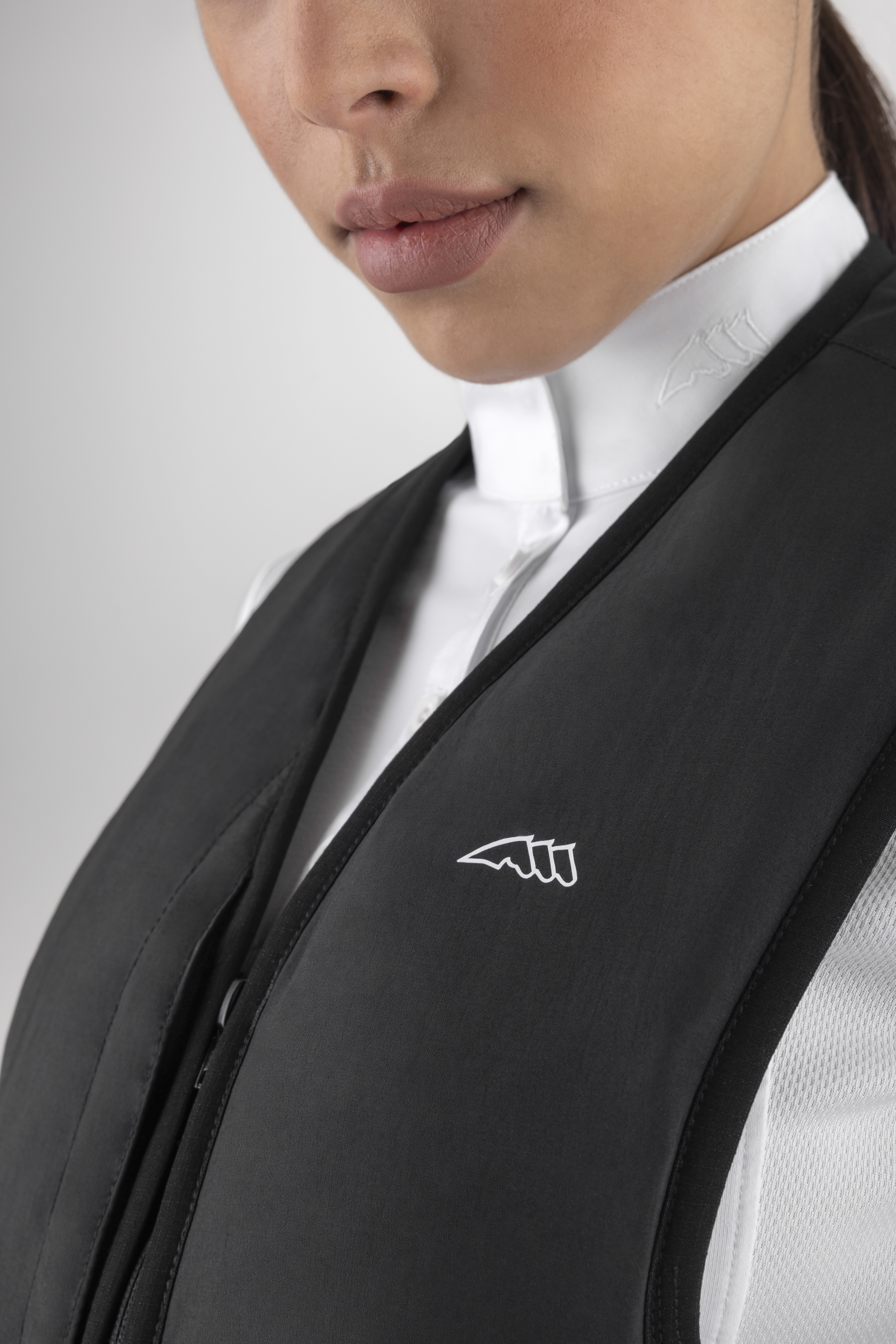 Equiline Unisex Airbag Vest Eclair - Zwart