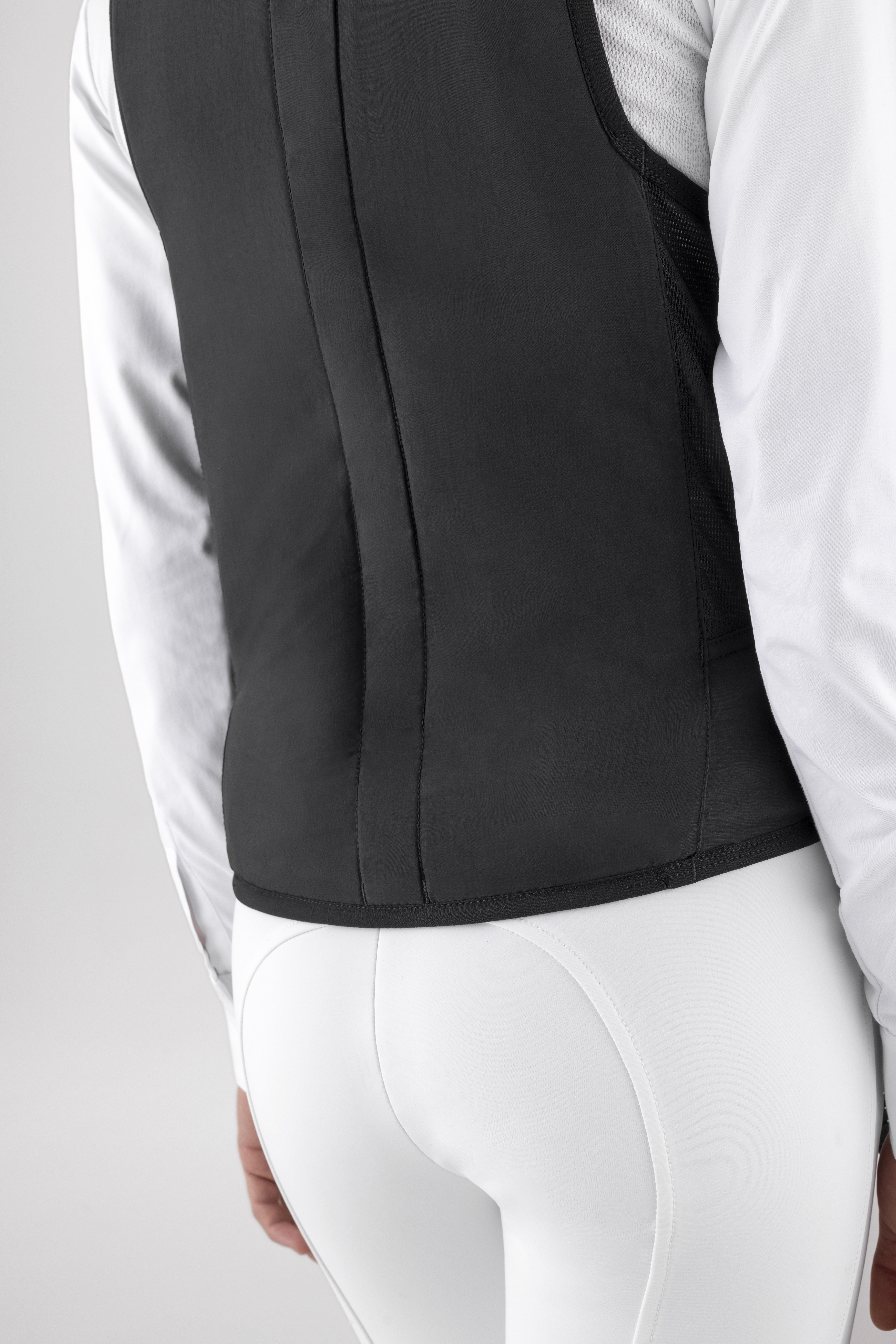 Equiline Unisex Airbag Vest Eclair - Zwart
