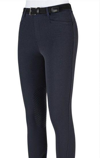 Equiline Rijbroek Meisjes Jinak Kniegrip - Blauw