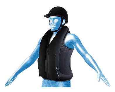 Freejump Unisex Airbag Vest - Zwart