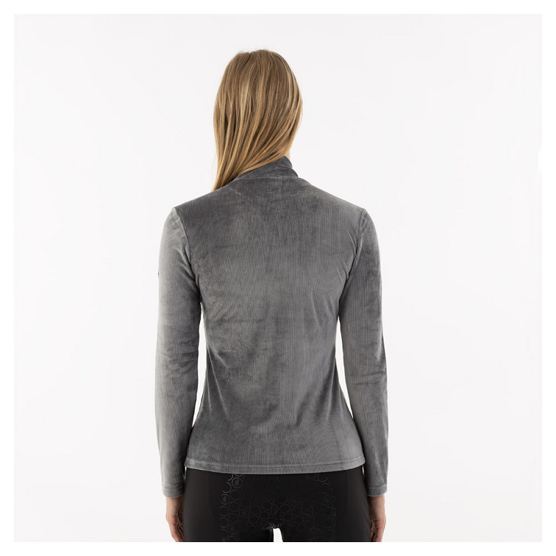 BR Dames Velvet Pullover Fayah - Quiet Shade