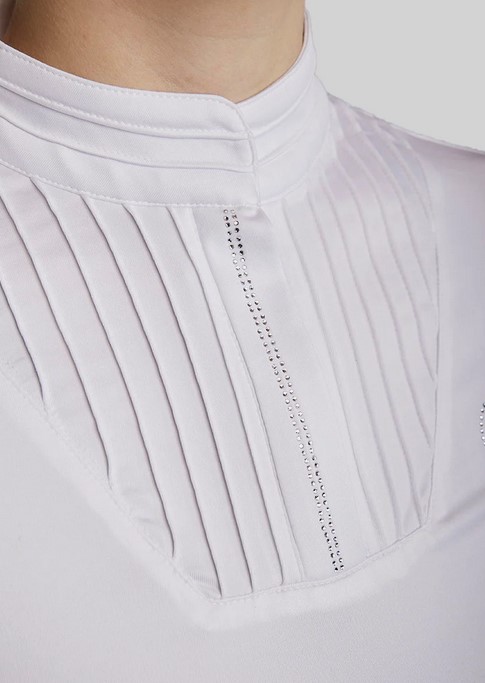 Montar Wedstrijdshirt MoRosie LS - Wit