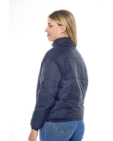 Harcour Dames Puffer Janari - Navy/Silver