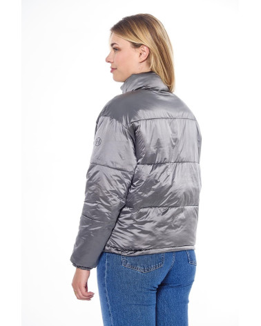 Harcour Dames Puffer Janari - Navy/Silver