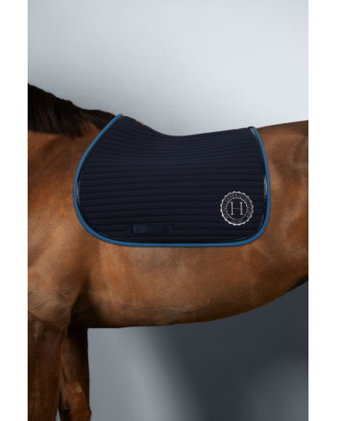 Harcour Zadeldekje Veelzijdigheid Karembar - Navy/Steel Blue