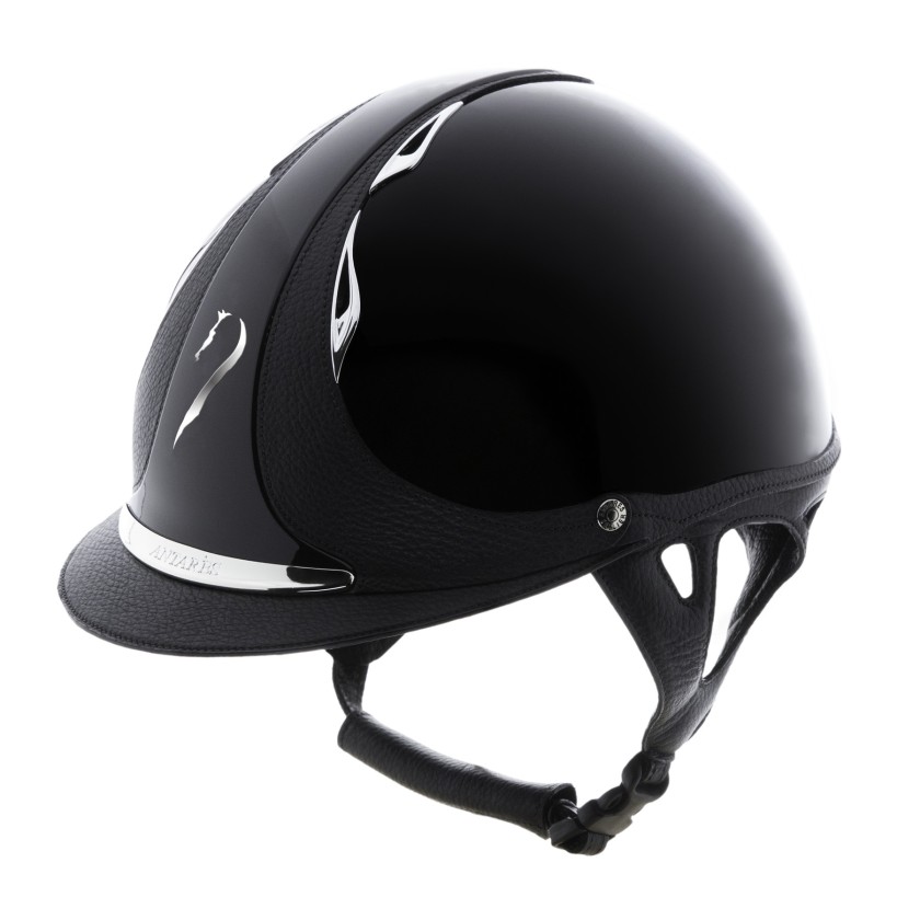 Antares Premium Glossy Helmet - Black