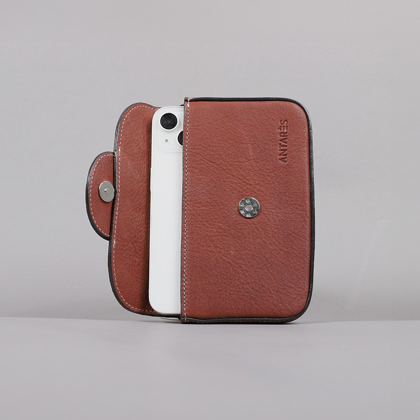 Antares Melrose riemtas - Bruin/Zwart