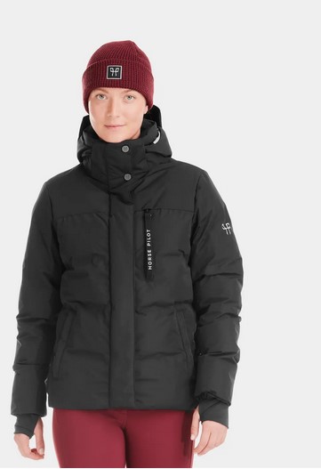 Horse Pilot Dames Jas Parka - Black