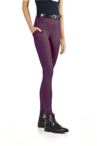 Ego7 Rijlegging HH Woman Knie Grip - Bordeaux