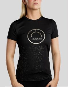 Montar Kinder Trainingsshirt MoSille - Black
