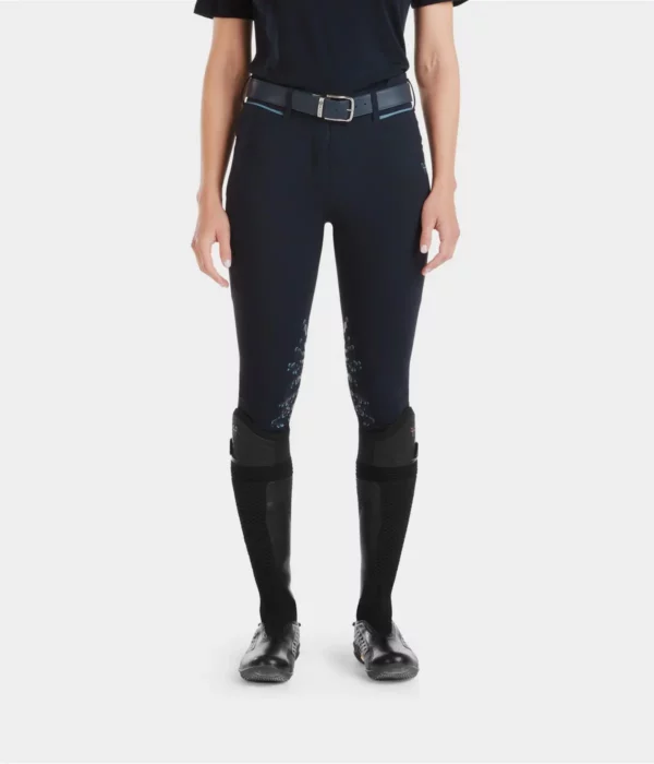 Horse Pilot Dames Rijbroek X-perform - Dark Night - Afbeelding 2