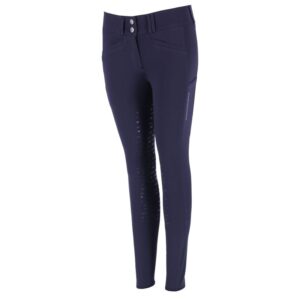 Schockemohle Dames Rijbroek SPCarola Style Kniegrip- Dark Navy