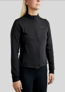 Montar Dames MoZira Refined Full Zip Jacket - Black