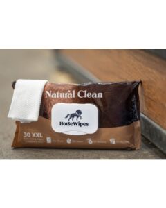 HB Horse Wipes Natural Clean - 30 xxl doekjes